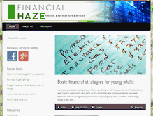 Tablet Screenshot of financialhaze.com